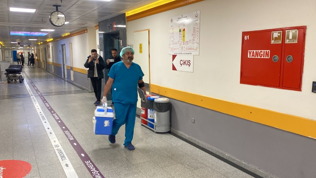 96 yaşındaki Refiye teyzenin karaciğeri Malatya’ya ulaştırıldı