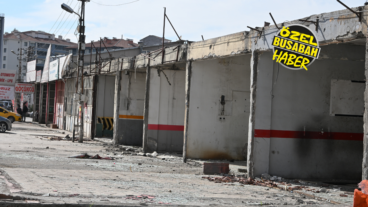 Küçük Sanayi Sitesi’nde Tahliye Süreci Tamamlandı Yıkım Için Gün Sayılıyor (2)