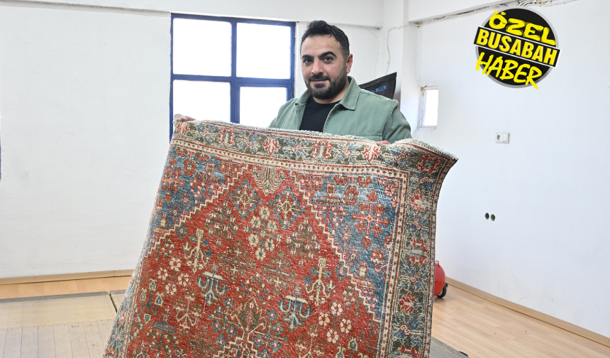 Malatya’dan Dünyaya 3 Kuşaklık Antika Halı Hikayesi (20) Malatyahaber