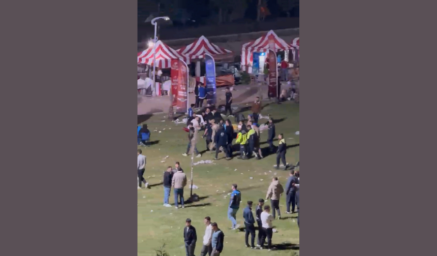 Adıyaman'da Festival Alanında Bıçaklar Konuştu 3 Yaralı (2)