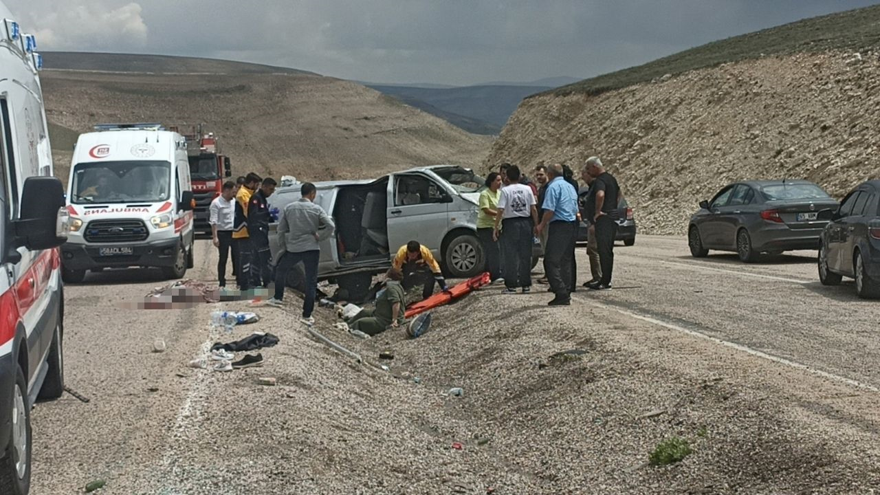 Malatya Yolunda Bayram Faciası 1 Ölü, 8 Yaralı! (2) Malatyahaber