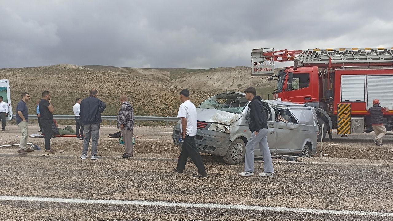 Malatya Yolunda Bayram Faciası 1 Ölü, 8 Yaralı! (3) Malatyahaber