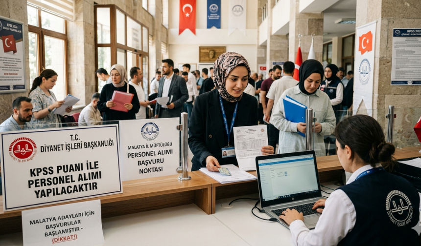 Malatya’da Kpss Puanı Olanlar Dikkat! Dev Alım Başlıyor Kimler Başvurabilir (1) Malatyahaber