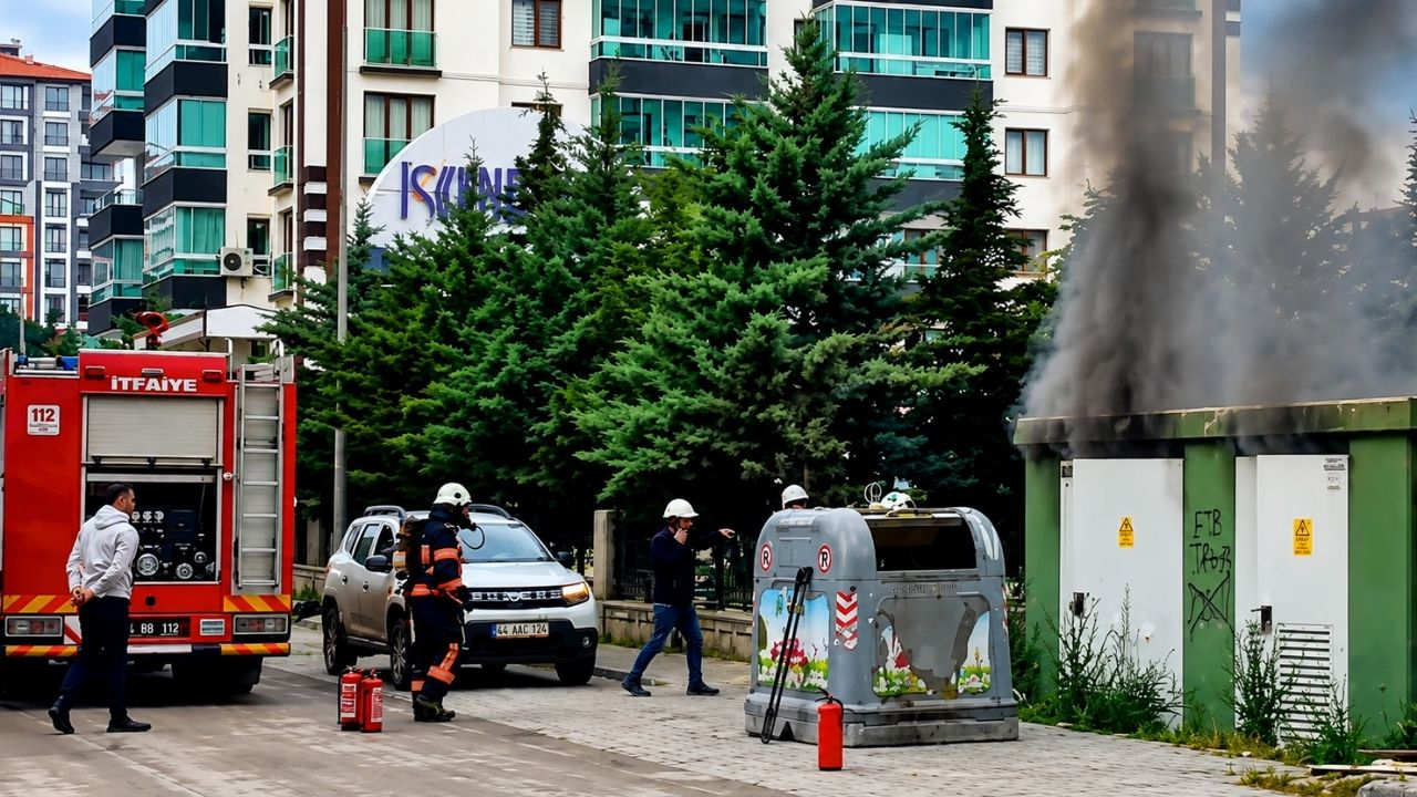 Malatya’da Peş Peşe Patlama Sesleri! Mahalle Sokağa Döküldü (1) Malatyahaber