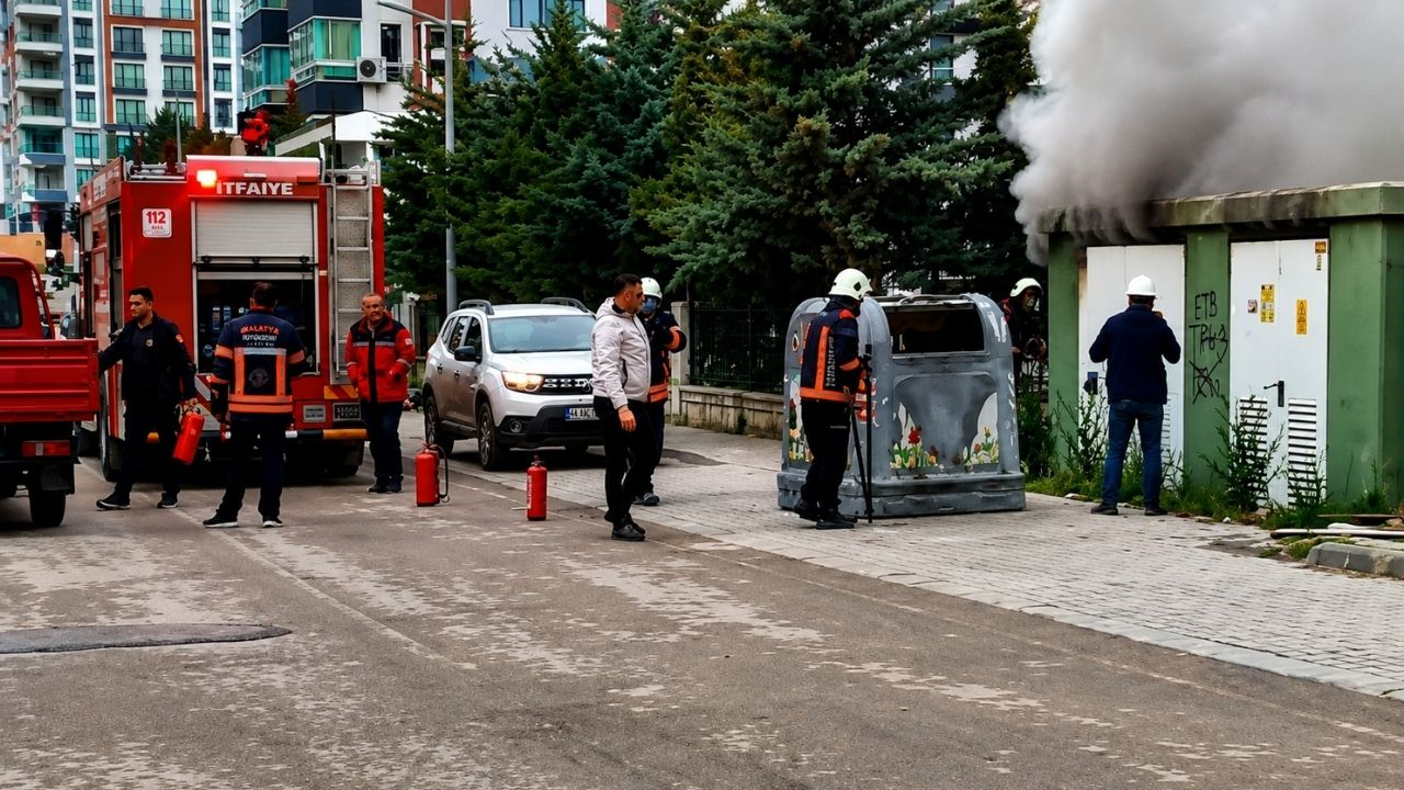 Malatya’da Peş Peşe Patlama Sesleri! Mahalle Sokağa Döküldü (2) Malatyahaber