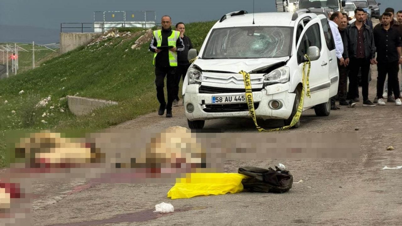 Ticari Araç Koyun Sürüsüne Daldı Çoban Öldü, 9 Koyun Telef Oldu (1) Malatyahaber