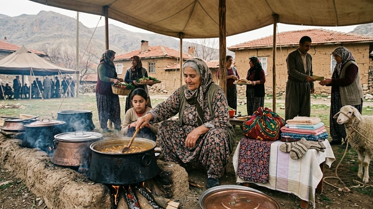 Gelinlere Yağda Yumurta, Ateşe Saygı! İşte Orduzu’nun Ilginç Mutfak Gelenekleri (4) Malatyahaber-1
