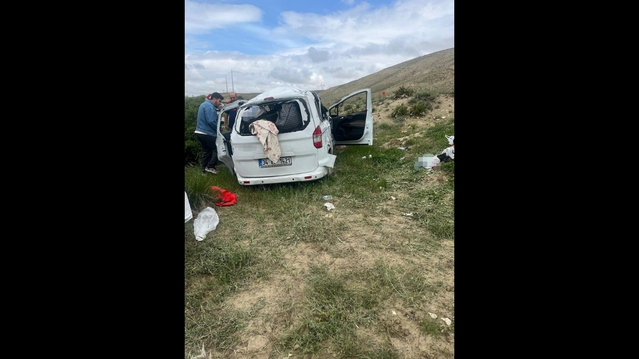 Malatya Yolunda Kaza Otomobil Takla Attı, 5 Yaralı Var! (2) Malatyahaber