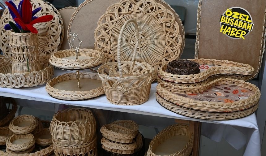 Antidepresan Yerine Rattan Örgüsü Malatya'da Bitkisel Örücülük Kursu Kadınlara Şifa Oluyor (1)