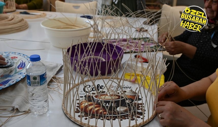 Antidepresan Yerine Rattan Örgüsü Malatya'da Bitkisel Örücülük Kursu Kadınlara Şifa Oluyor (3)