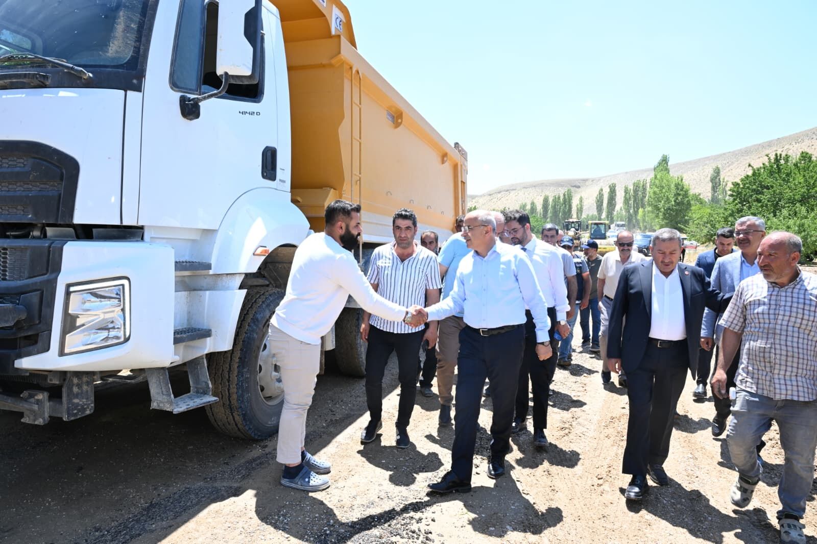 Malatya'da 3 Ilçeyi Ve 55 Mahalleyi Bağlayan O Yolun Kaderi Değişiyor Standart Yükseltildi! (3)