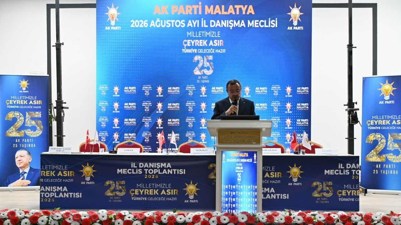 Ali Bakan “Türkiye Yüzyılı’nı Inşa Ederken Malatya En Güçlü Kale Olmaya Kararlıdır” (1) Malatyahaber