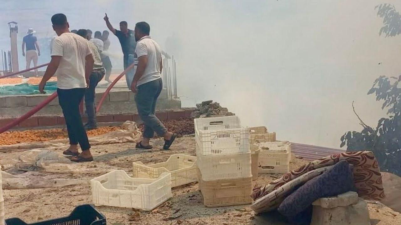 Malatya’da Darende’de Yangın Evlere Sıçradı! Hava Desteği Seferber Edildi (3) Malatyahaber