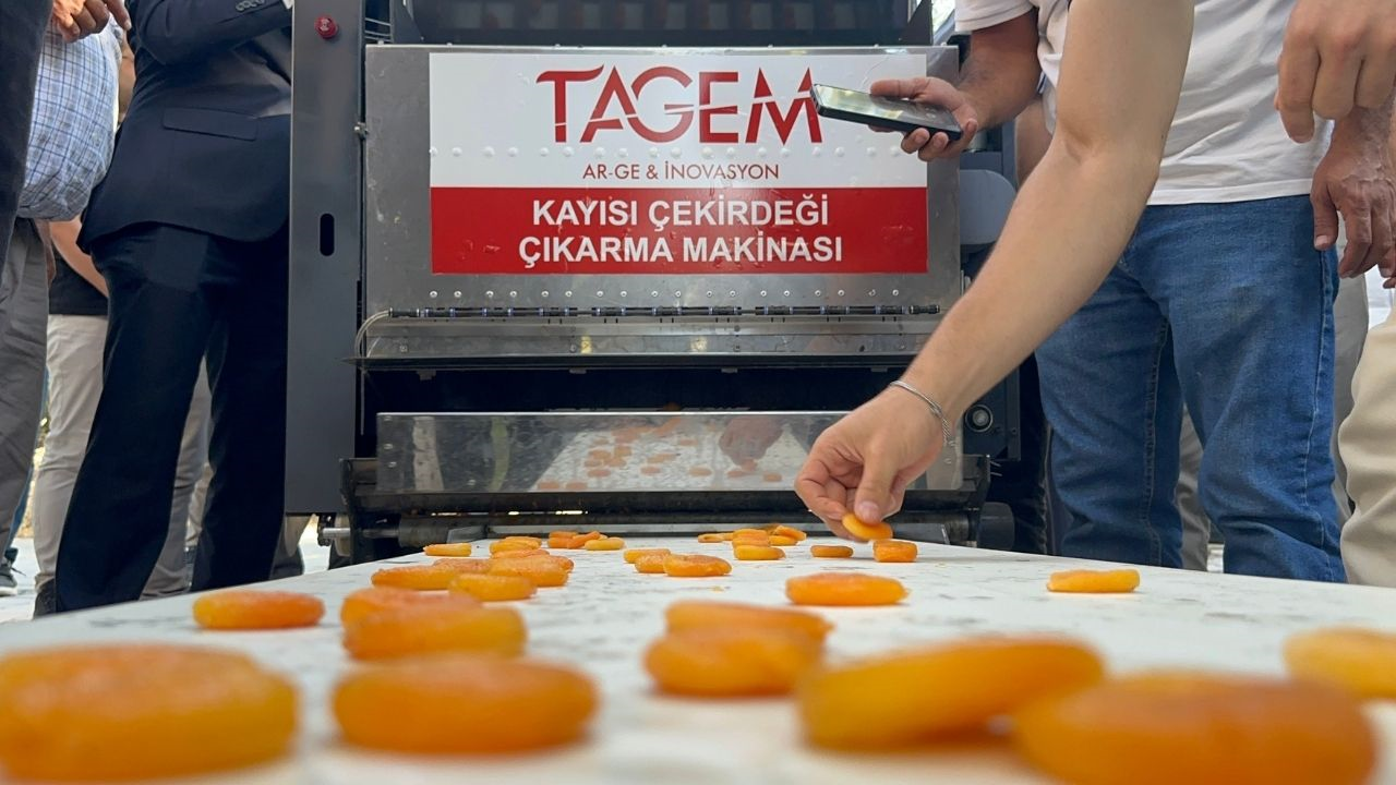 Malatya’da Kayısı Çekirdeği Çıkarma Makinesi Geliştirildi! 16 Kişinin Işini Yapıyor (5) Malatyahaber