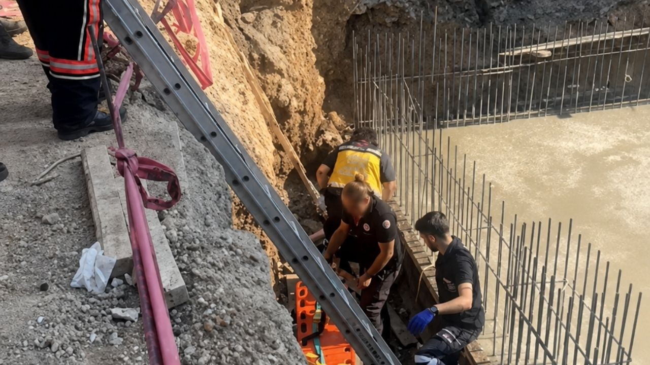 Malatya’da Şantiye Skandalı Ucuz Atlatıldı Yürürken Dengesi Bozuldu, Inşaat Temeline Düştü (3) Malatyahaber