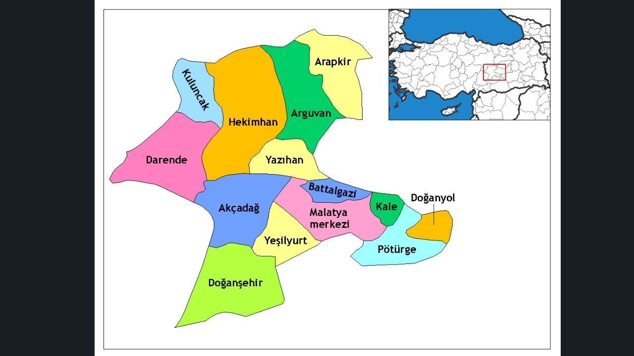 Malatya’nın Idari Haritası Nasıl Şekillendi Hangi Ilçe Ne Zaman Ilçe Oldu (3) Malatyahaber