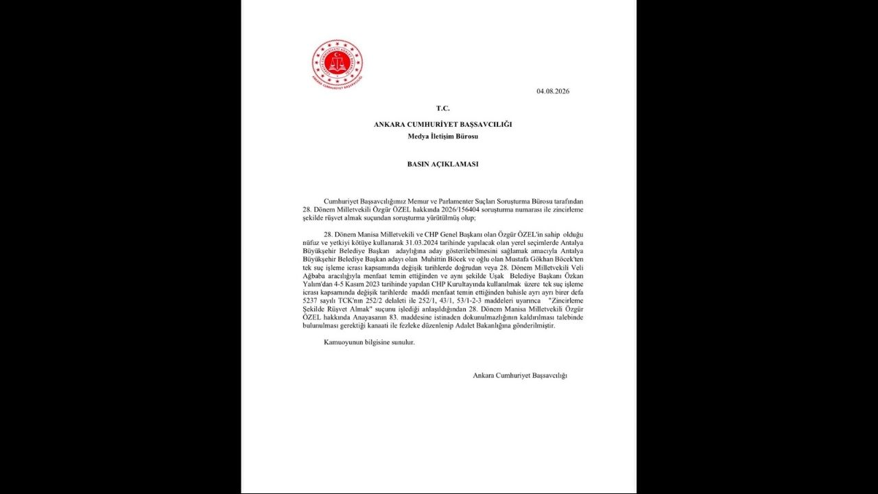 Özgür Özel Ve Veli Ağbaba Hakkındaki Fezleke Adalet Bakanlığında! Dokunulmazlıklarının Kaldırılması Istendi (1) Malatyahaber