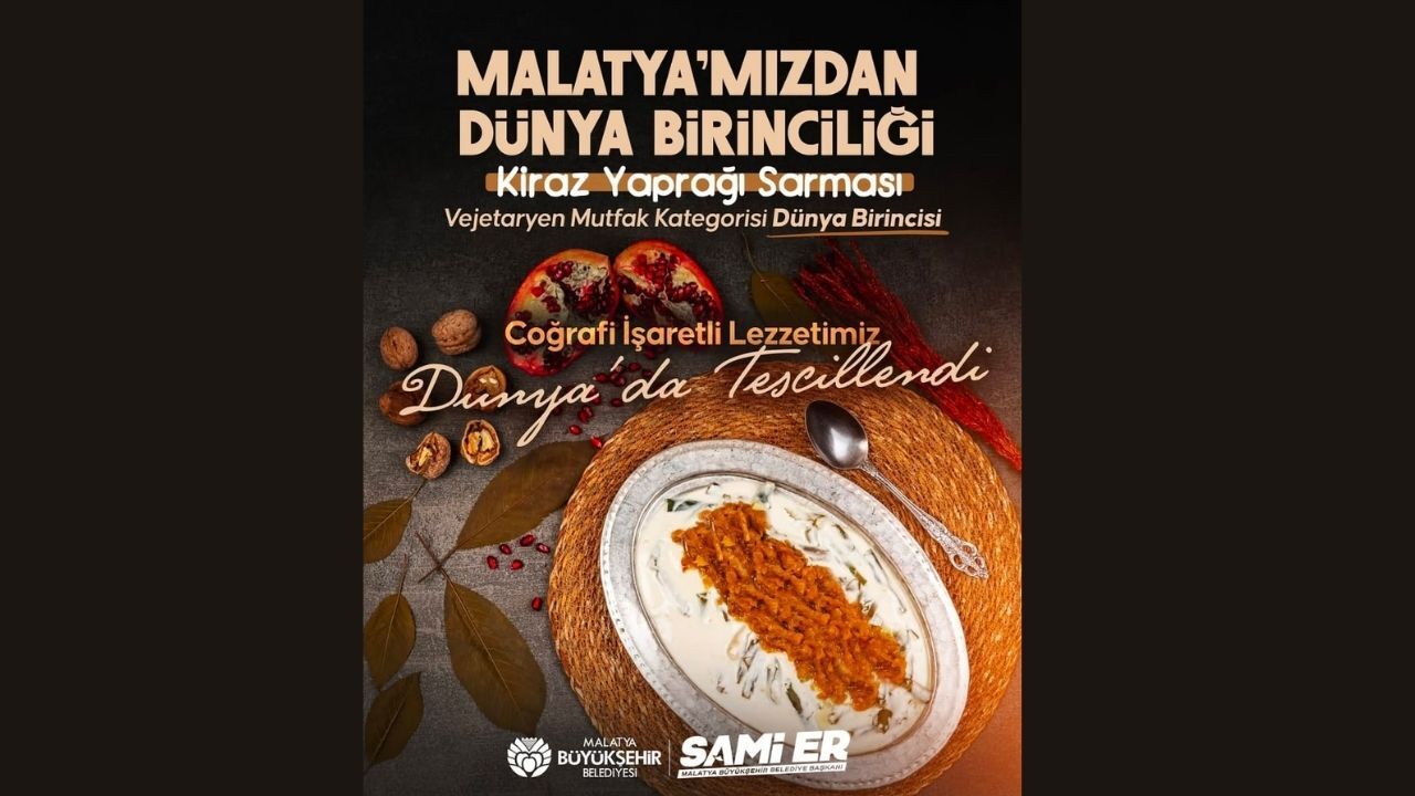 Sami Er Duyurdu Malatya Kiraz Yaprağı Sarması Dünya Birincisi Oldu (2)