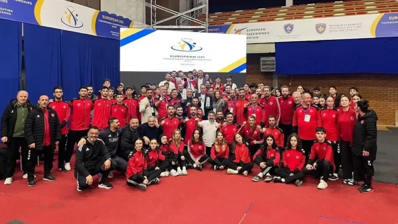 Taekwondo Ümit Milli Takımı 3 kategoride Avrupa Şampiyonu