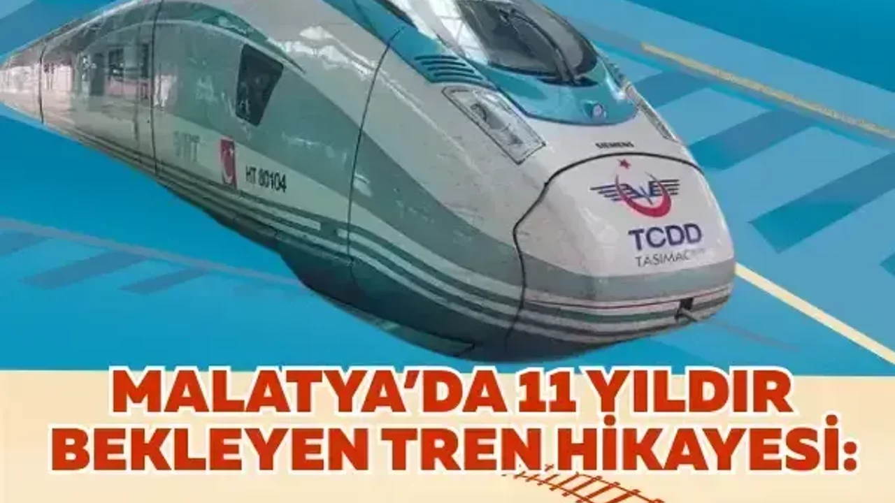 Malatya’da 11 yıldır bekleyen tren hikayesi: "Ha geldi ha gelecek"