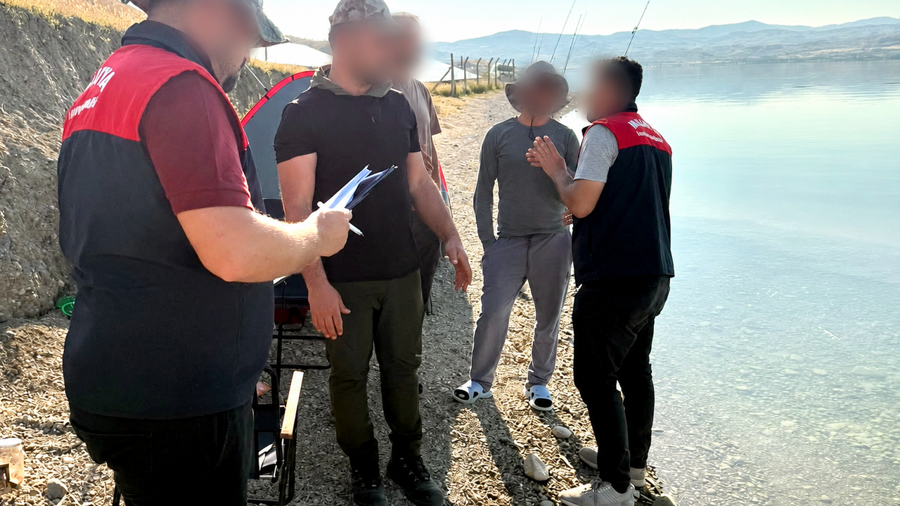 Malatya'da o ilçede avlananlara ceza yağdı: Yasak devam ediy