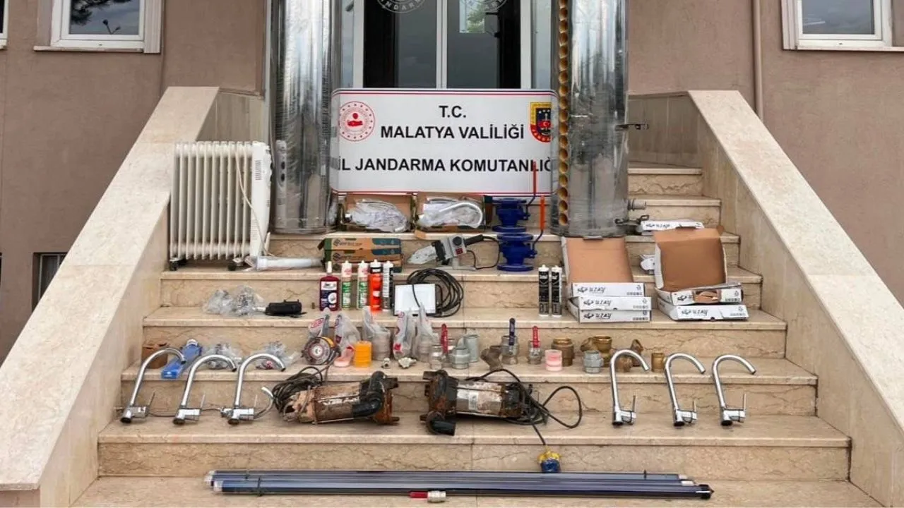 Şahnahan’da şantiye hırsızına JASAT darbesi