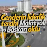 Gençlerin liderlik tercihi Malatyalı Başkan oldu