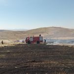 Arguvan Kadem mevkiinde korkutan görüntü: Geniş ekili alan alevlere teslim oldu!