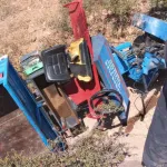 Yazıhan’da çapa motoru devrildi: 2’si çocuk 3 yaralı