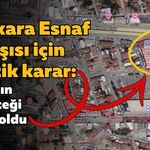 Ankara Esnaf Çarşısı için kritik karar: Alanın geleceği belli oldu