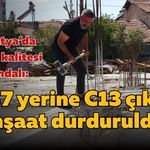 Malatya'da müteahhit kendi inşaatını ihbar etti