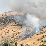 Pütürge’de yangın: Ekipler alevlerle mücadele ediyor