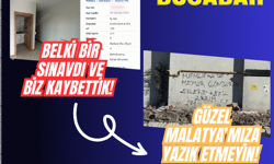 Güzel Malatya’mıza yazık etmeyin!