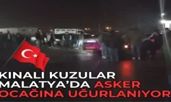 Kınalı kuzular Malatya’da asker ocağına uğurlanıyor
