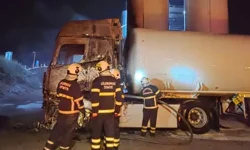 LPG tankerinde dolum sırasında yangın çıktı