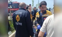 Van Edremit’te takla atan otomobil kazaya neden oldu: 3 yaralı