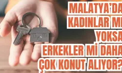 Malatya’da kadınlar mı yoksa erkekler mi daha çok konut alıyor?
