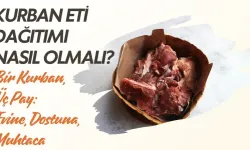 Kurban eti dağıtımı nasıl olmalı? | Bir kurban, üç pay: Evine, dostuna, muhtaca