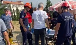Hatay’da midibüs sulama kanalına uçtu: 4 yaralı