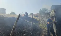 Akçadağ’da baraka cayır cayır yandı