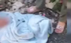 Boş arazide bebek bulundu