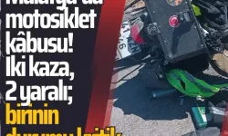Malatya’da motosiklet kâbusu! İki kaza, 2 yaralı; birinin durumu kritik
