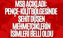 MSB açıkladı: Pençe-Kilit bölgesinde Şehit düşen Mehmetçiklerin isimleri belli oldu