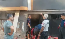 Malatya'da depo yangını: Engelli vatandaş son anda kurtarıldı