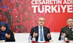 Vali Yavuz 15 Temmuz şehit ve gazi aileleri ile buluştu