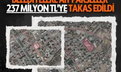 Belediyelere ait parseller 237 milyon TL'ye takas edildi
