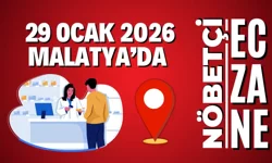 29 Ocak 2026 Malatya’da nöbetçi eczaneler