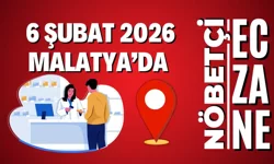 Malatya’da 6 Şubat 2026 Cuma nöbetçi eczaneler