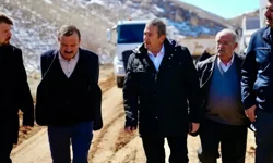 Stabilize yol çalışmalarında kritik adım: Başkan Bozkurt sahayı yerinde denetledi