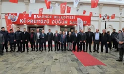 Darende'de bayramlaşma töreni gerçekleştirildi